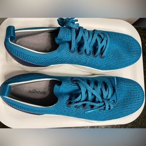 allbirds NWOT teal blue Tree flyer 2 sneakers 10M
